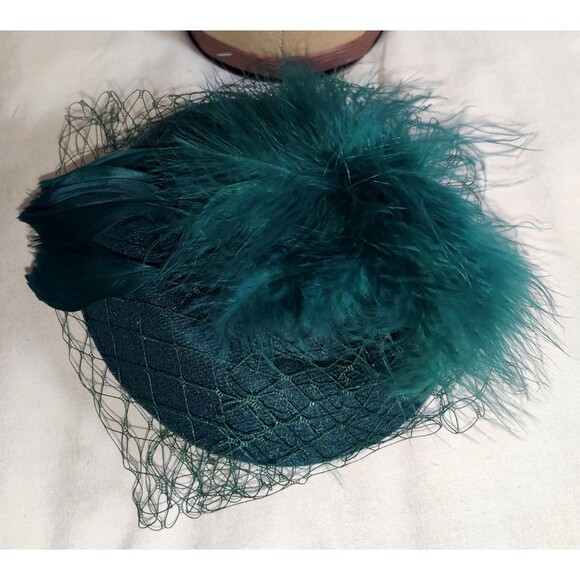 Fascinators Hat Kentucky Derby Tea Party Headwear for Women one size Green NEW - Picture 2 of 11